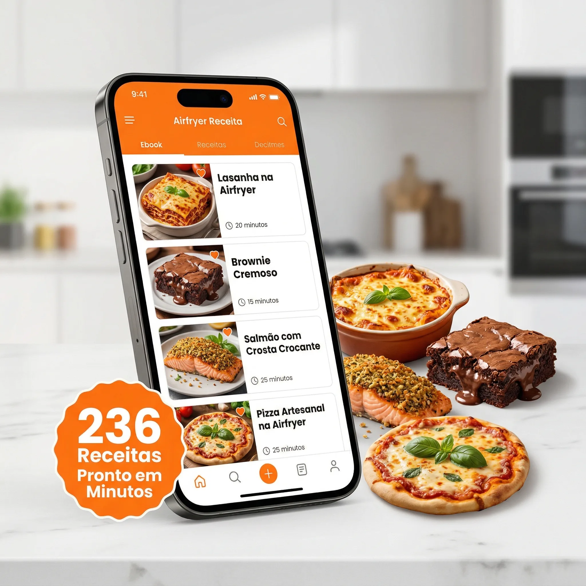 236 Receitas para Air Fryer — Guia Completo